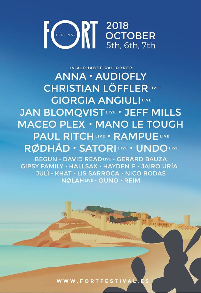 FORT Festival, en Tossa de Mar ha anunciado su programación por días.
