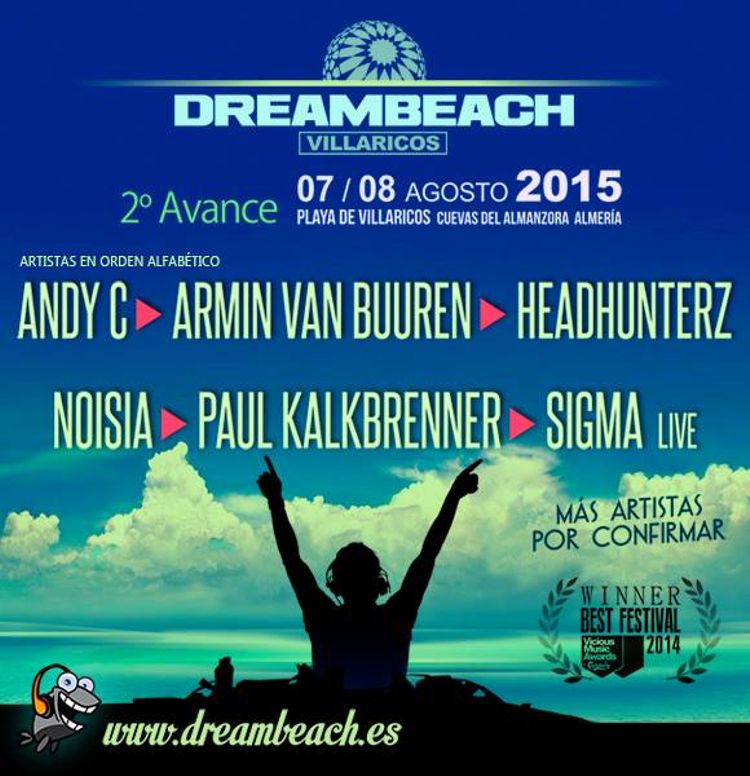 Gran segundo avance de Dreambeach Villaricos 2015
