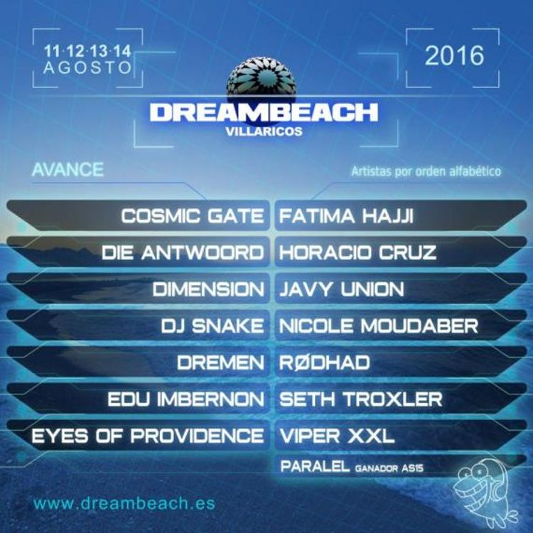 Quince nuevos nombres se unen a Dreambeach Villaricos