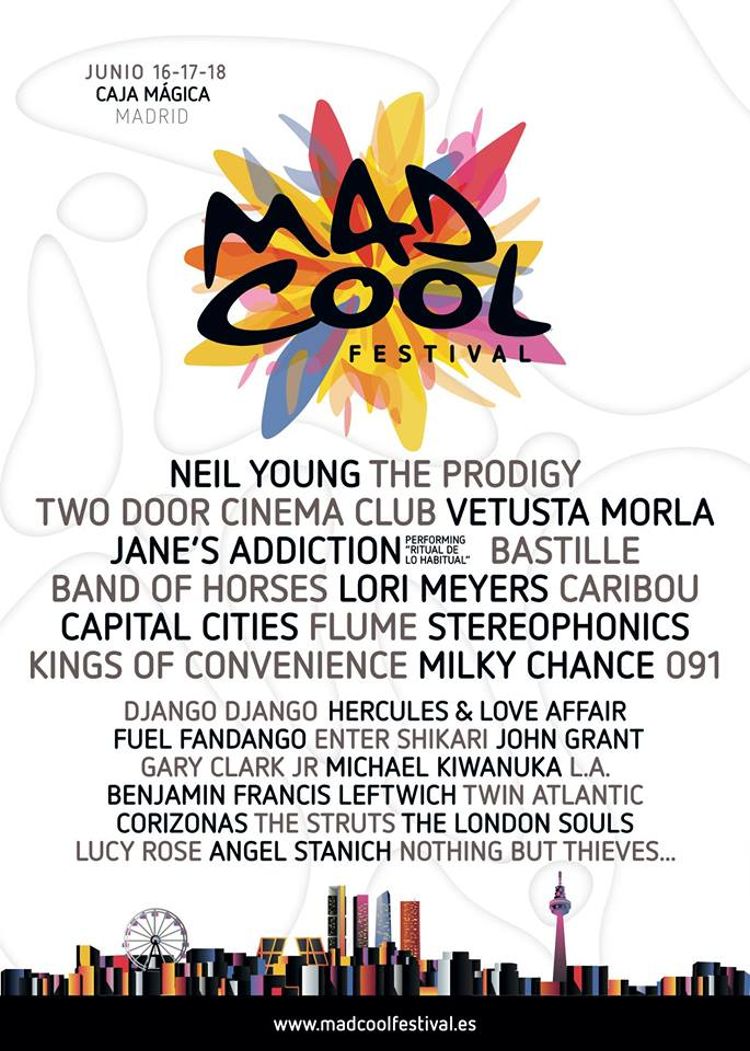 Mad Cool Festival se presenta con The Prodigy, Caribou y Flume