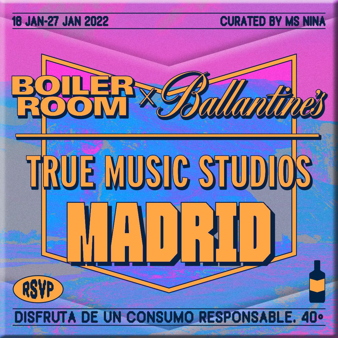 Boiler Room X Ballantine's aterriza en Madrid del 18 al 27 de Enero