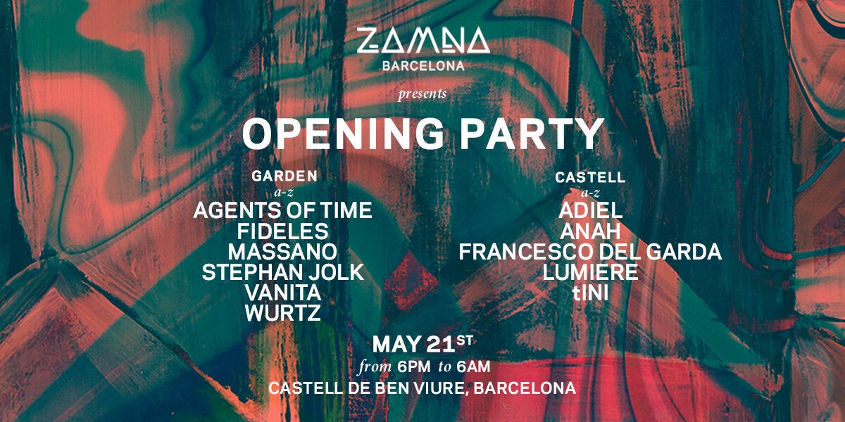 Zamna Barcelona desvela su ubicación y confirma sus últimas actuaciones