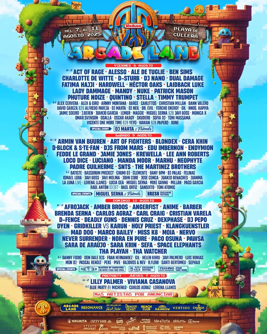 Medusa Festival Beatsoup 2025 - cartel