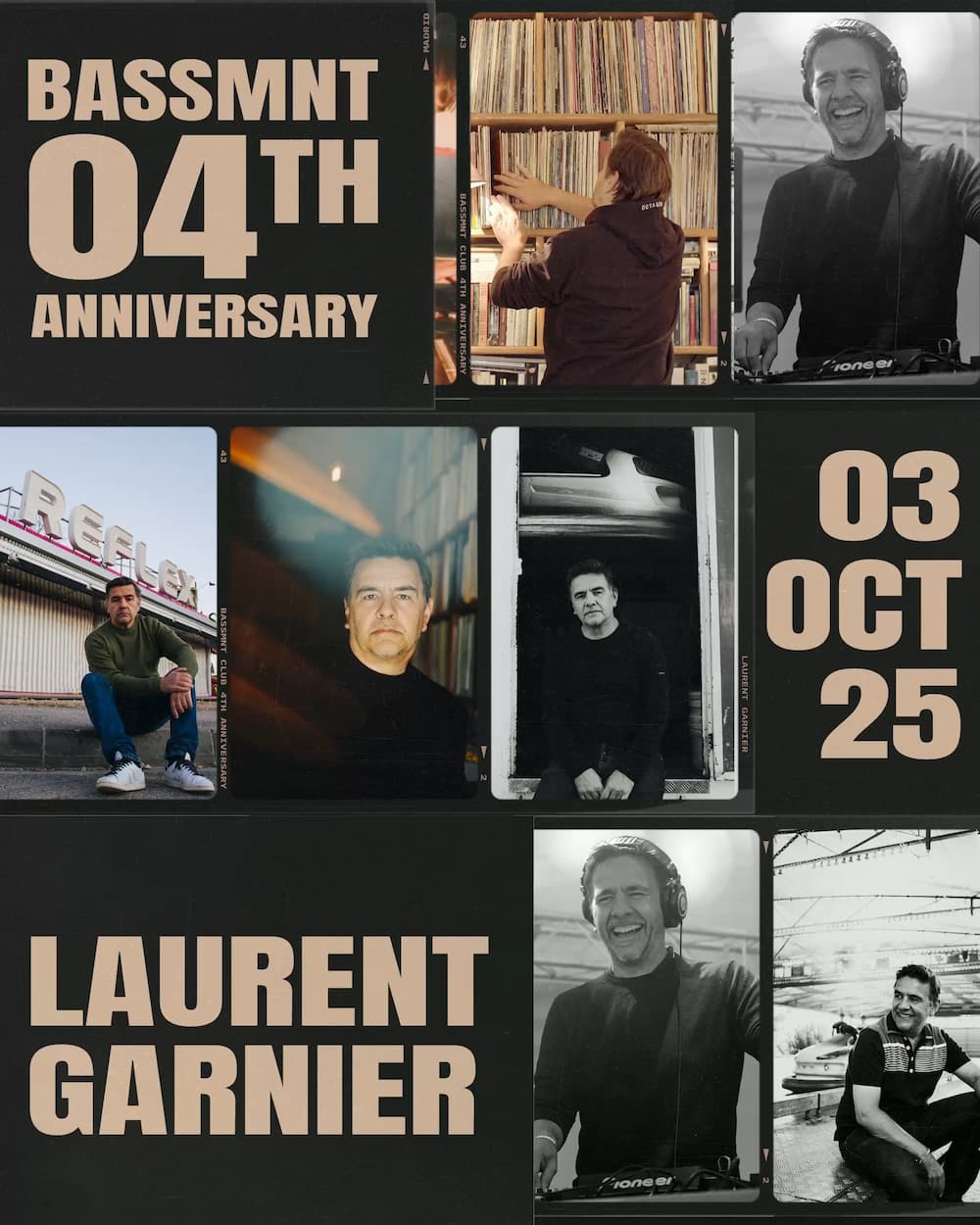 LAURENT GARNIER @ BASSMNT MADRID 4 ANIVERSARIO
