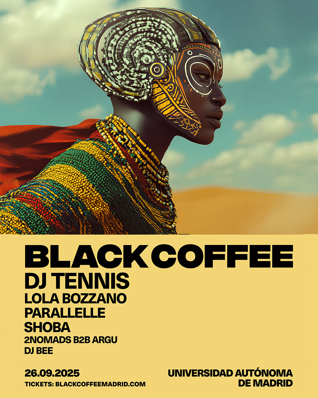 Evento BLACK COFFEE @ UAM Madrid 2025