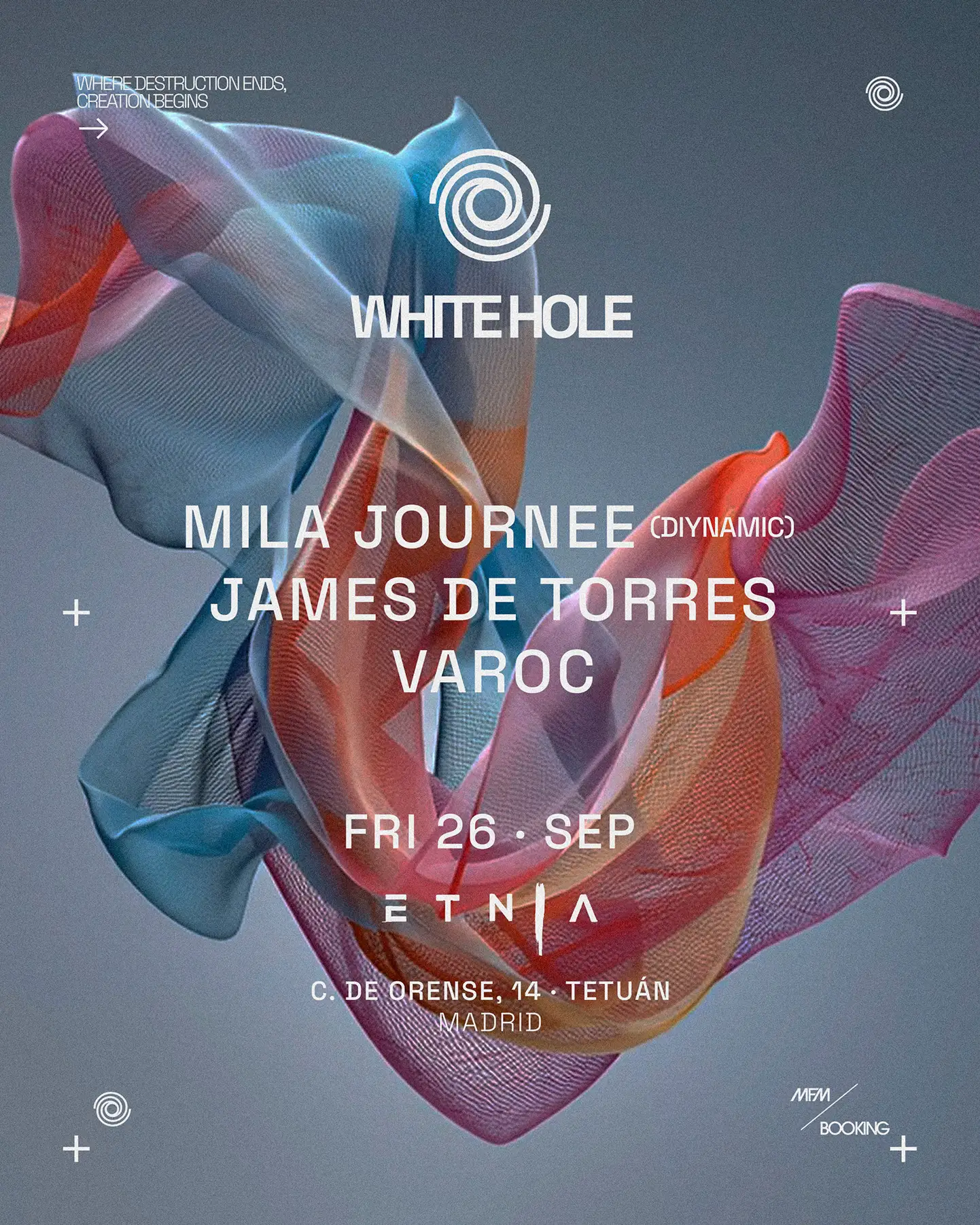 White Hole, nuevo espacio para los sonidos melódicos en Madrid
