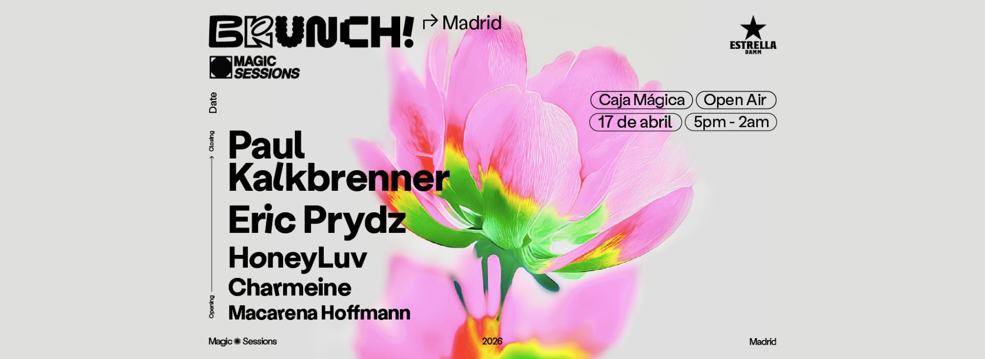 brunch electronik madrid 2026 - beatsoup - magic sessions