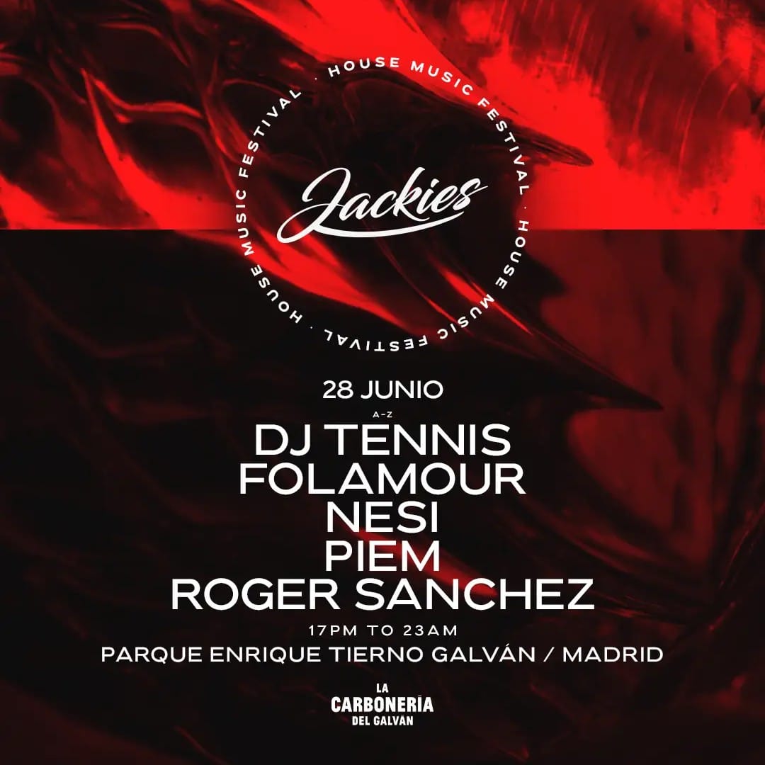 Jackies Festival @ Parque Enrique Tierno Galván (28 junio)