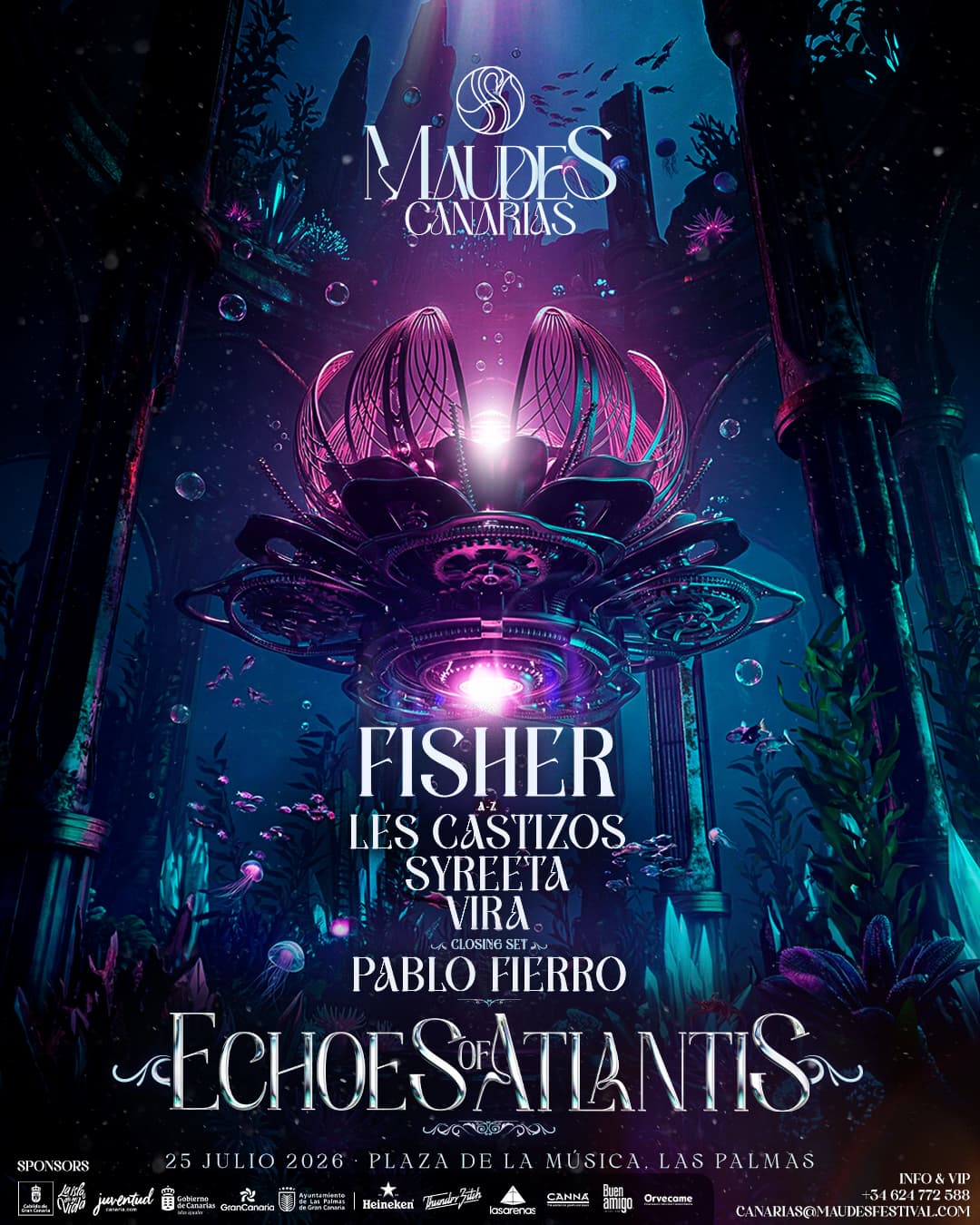 MAUDES FESTIVAL ECHOES OF ATLANTIS CANARIAS