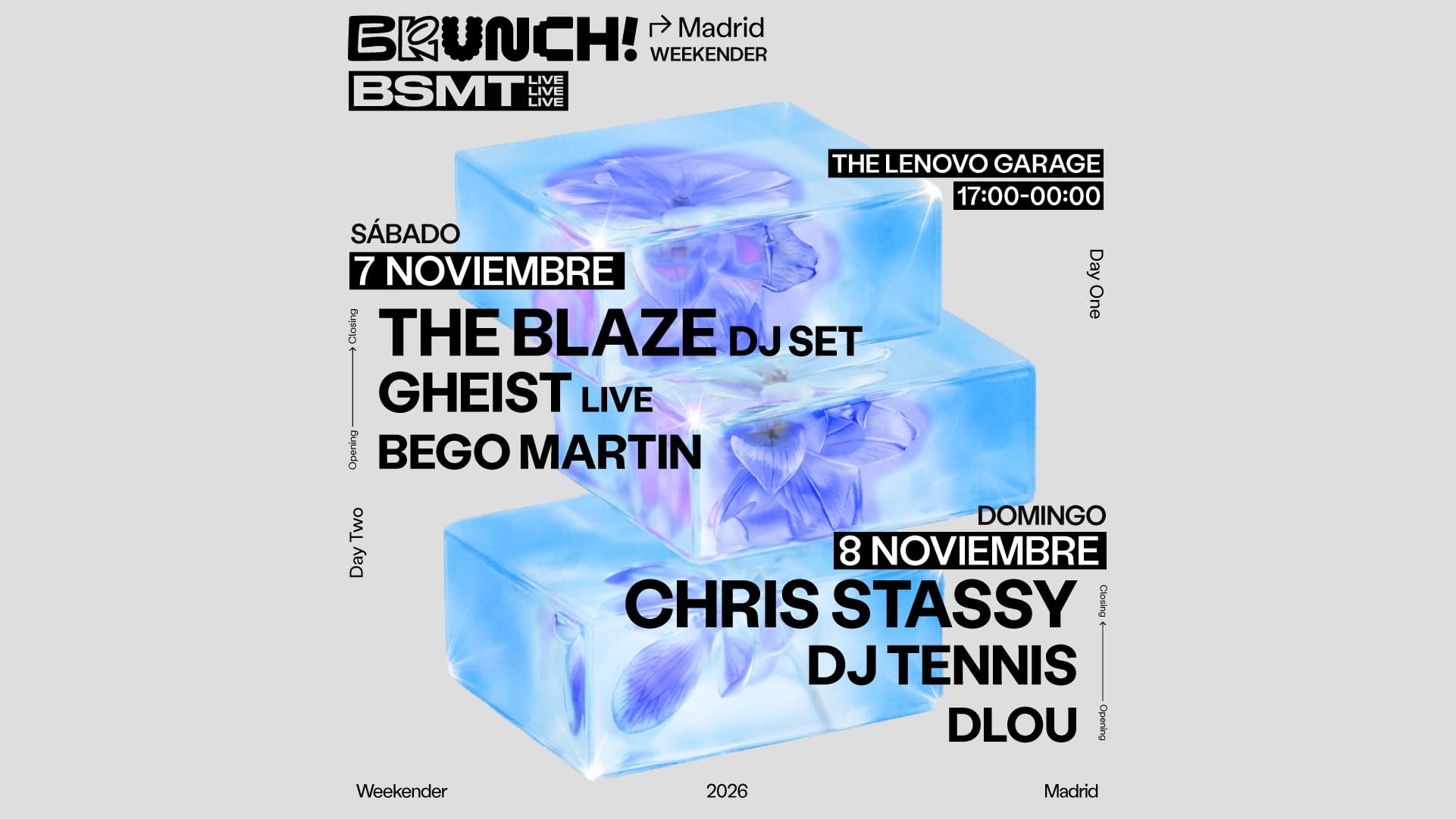 BSMT Live @ The Lenovo Garage - Brunch Electronik Weekender