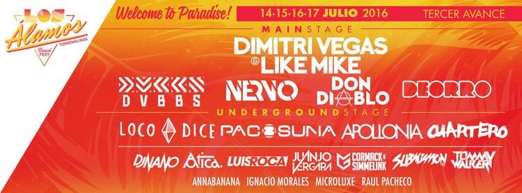 Los Álamos Beach Festival re-evoluciona con nuevas sorpresas (escenario + djs)