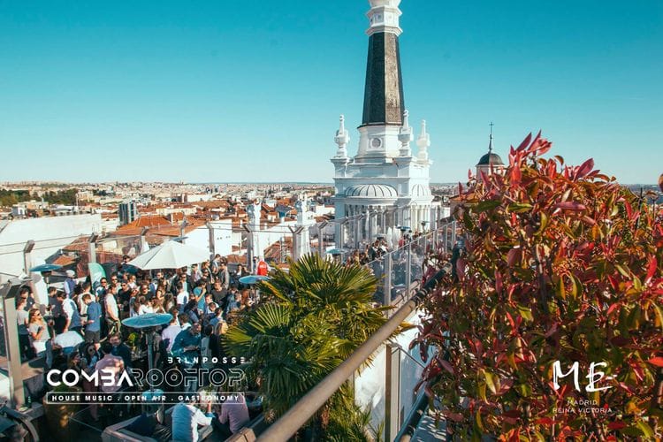 Comba Rooftop se cita el 29/05 con La Terrrazza Bcn desde el cielo de Madrid