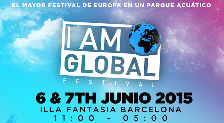 I Am Global (Barcelona), el mayor festival de Europa en un parque acuático [[+ SORTEO ABONO DOBLE]]