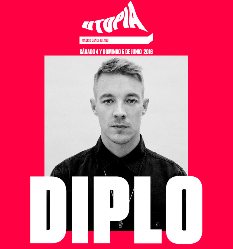 Festival Utopia confirma a Diplo