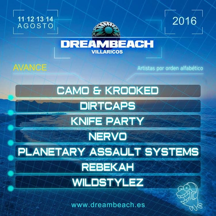 Dreambeach Villaricos 2016 suma y sigue