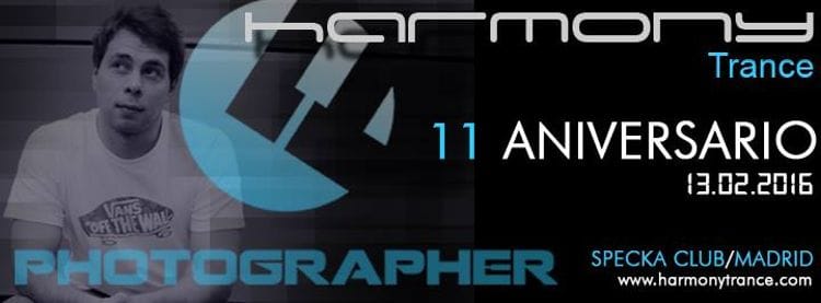 Harmony Trance celebra 11 años con Photographer