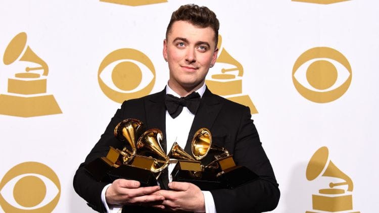 Sam Smith, gran triunfador en los premios Grammy