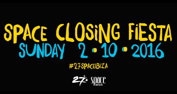 Disfruta la retransmisión de Space Closing Fiesta 2016