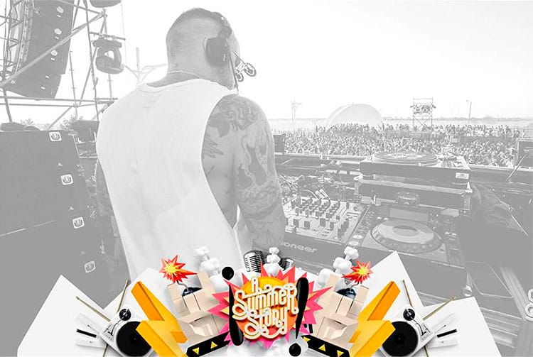 Talento nacional y remember, Dj Nano suma para A Summer Story