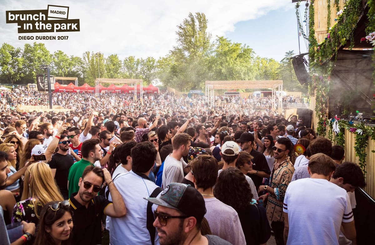 Madrid se inunda de Techno de calidad con "Brunch in the Park Madrid"