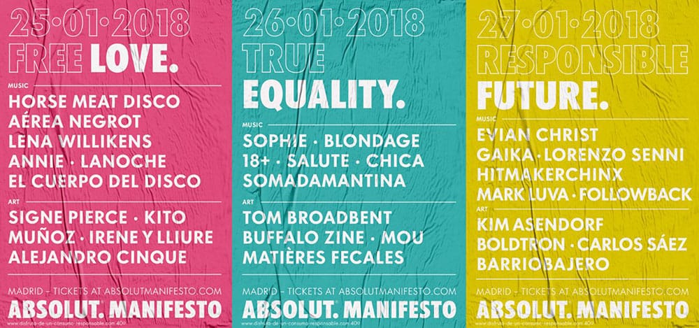 #AbsolutManifesto: arte, tecnología y electrónica por el progreso en Madrid