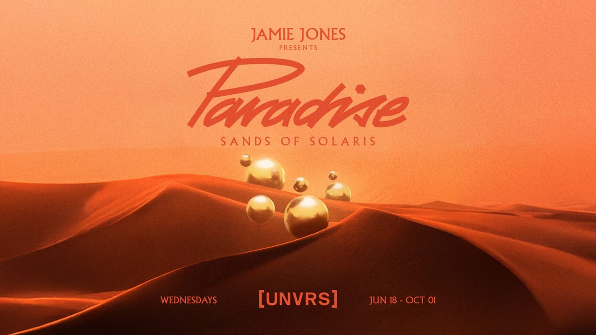 Paradise presenta su calendario de temporada en [UNVRS]