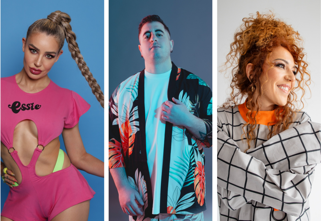 Sofía Cristo, Essie de Vall y Seiken juntos en “Wrong From Right”