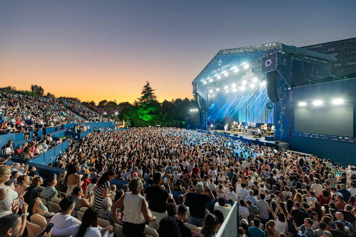 La electrónica despunta en el jardín de Noches del Botánico