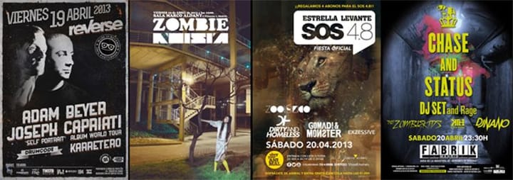 Madridsoup: Adam Beyer, Joseph Capriati, Noisia, Chase and Status, Erol Alkan y más