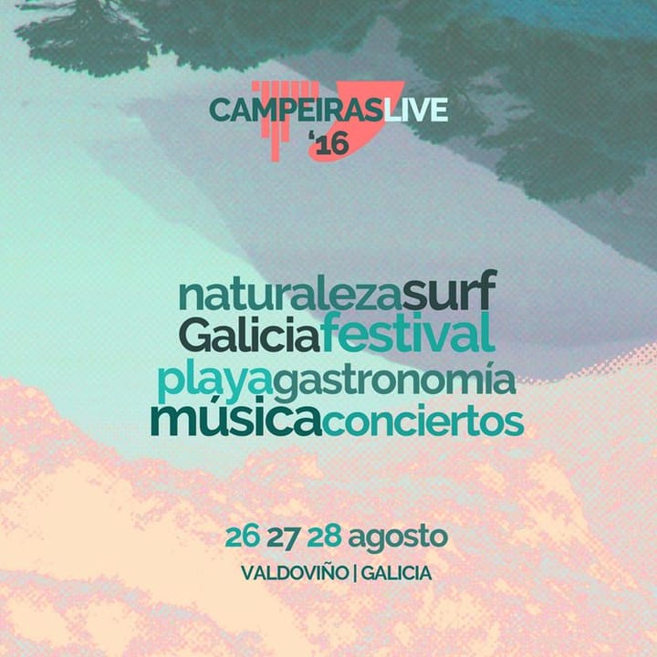 Campeiras Live: música y surf vuelven a unirse