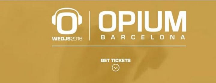 Primeros confirmados para los Wedjs de Opium