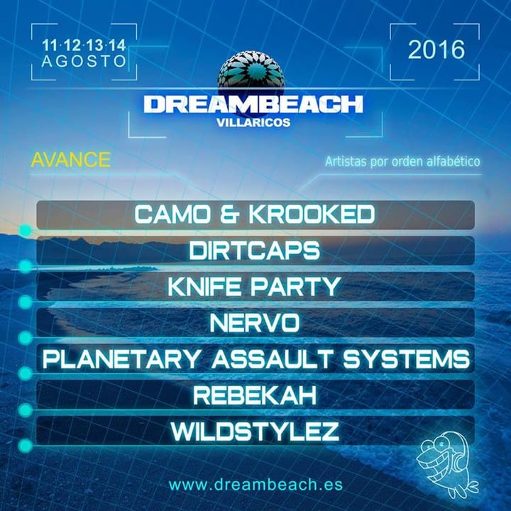 Dreambeach Villaricos 2016 suma y sigue