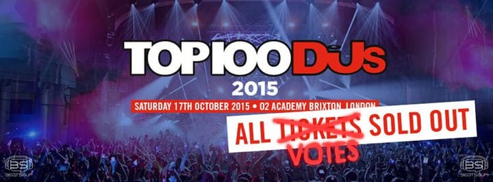 Top 100 Djs 2015: gana en popularidad, pierde en credibilidad