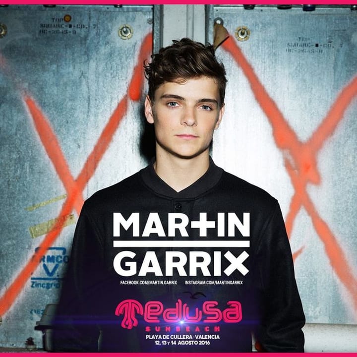 Martin Garrix, nuevo cabeza de cartel de Medusa 2016