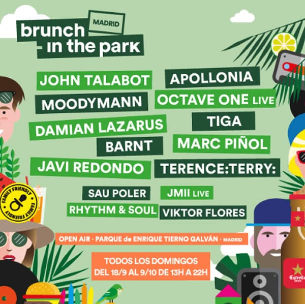 Brunch -in the park Madrid desvela su line up