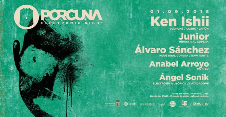 Porcuna Electronic Night anuncia el cartel de su cuarta edición