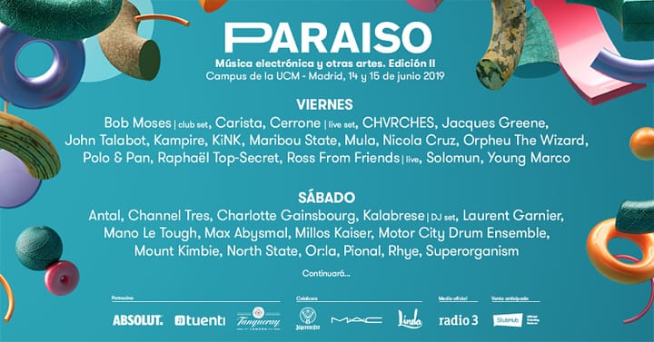 Paraíso Festival vuelve a inundar la capital de arte electrónico