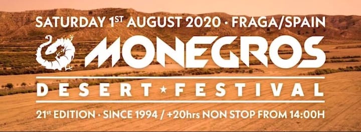 Monegros Desert Festival desvela más del 50% de su cartel