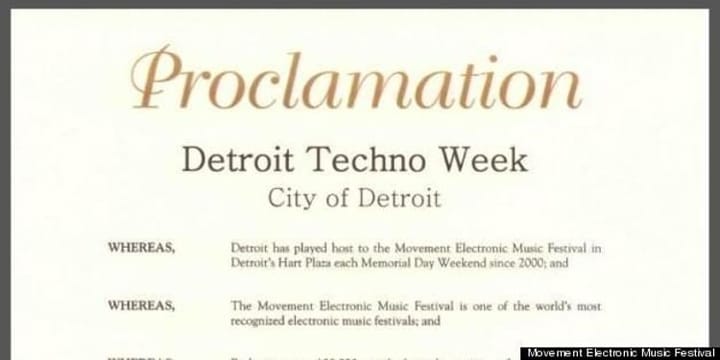 Reconocimiento para los padres del Techno en Detroit